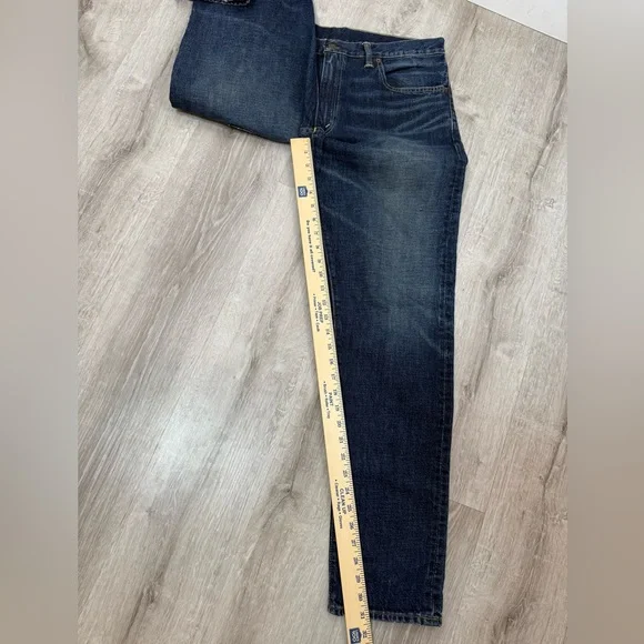 RRL BY RALPH LAUREN Slim Narrow Grandfalls Jean Grandfalls Wash 34 - Picture 11 of 12